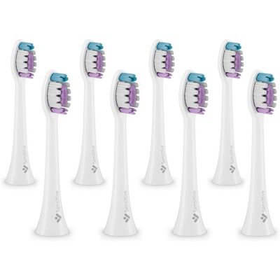 TrueLife SonicBrush Clean-series heads Sensitive white 8 pack náhradní hlavice TrueLife SonicBrush Clean-series heads Sensitive white 8 pack náhradní hlavice