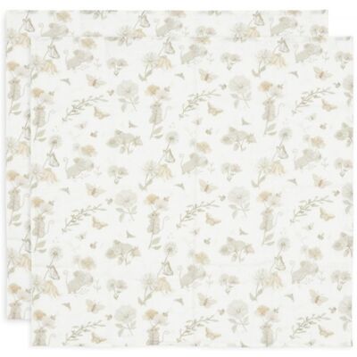 Jollein Pleny 2 ks 70x70 cm Dreamy Mouse Jollein Pleny 2 ks 70x70 cm Dreamy Mouse