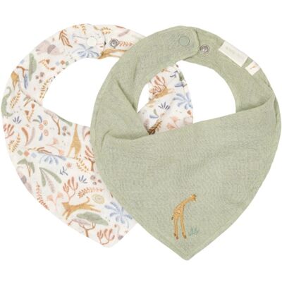 Little Dutch Bryndáček bandana 2 ks Safari Wonders Little Dutch Bryndáček bandana 2 ks Safari Wonders