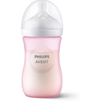 Philips Avent Natural Response Láhev 260 ml Růžová Philips Avent Natural Response Láhev 260 ml Růžová