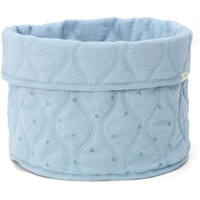 Little Dutch Košík textilní oboustranný velký Pure Denim Blue Little Dutch Košík textilní oboustranný velký Pure Denim Blue