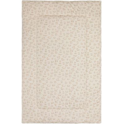 Fillikid Podložka na hraní Jersey dog beige 115×180 cm Fillikid Podložka na hraní Jersey dog beige 115×180 cm