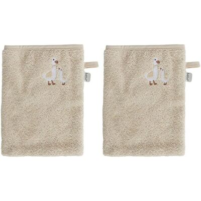 Bebe-Jou Froté žínky Bébé-Jou Dear Goose 2ks Bebe-Jou Froté žínky Bébé-Jou Dear Goose 2ks
