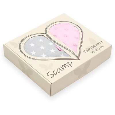 Scamp deka minky-oboustranná, Rose Grey Scamp deka minky-oboustranná, Rose Grey