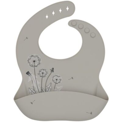 KikkaBoo Bryndák s kapsou Platinum Silicone Flora Sand KikkaBoo Bryndák s kapsou Platinum Silicone Flora Sand