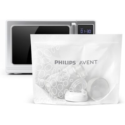 Philips AVENT Sáčky sterilizační do mikrovlnné trouby, 5 ks Philips AVENT Sáčky sterilizační do mikrovlnné trouby, 5 ks