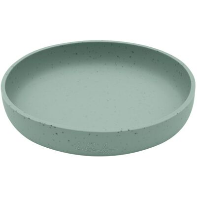 KikkaBoo Talíř Platinum Silicone Sage KikkaBoo Talíř Platinum Silicone Sage