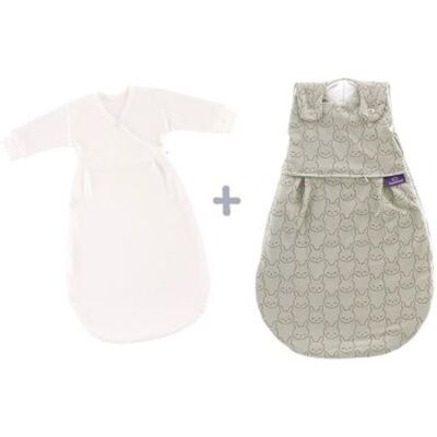 TRÄUMELAND Spací pytel Liebmich 3dílný set Kuschelhase Grün 68/74 TRÄUMELAND Spací pytel Liebmich 3dílný set Kuschelhase Grün 68/74
