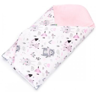 T-Tomi Rychlozavinovačka VELVET - Pink Bears T-Tomi Rychlozavinovačka VELVET - Pink Bears