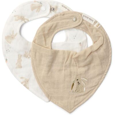 Little Dutch Bryndáček bandana 2 ks Baby Bunny Little Dutch Bryndáček bandana 2 ks Baby Bunny
