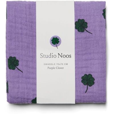 Studio Noos zavinovačka Print Medium Purple Clover Studio Noos zavinovačka Print Medium Purple Clover