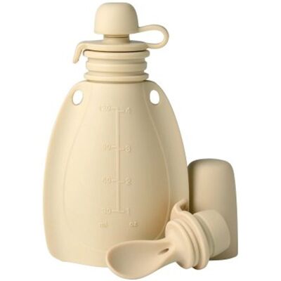 MININOR Silikonová kapsička se lžičkou Soft Rabbit MININOR Silikonová kapsička se lžičkou Soft Rabbit