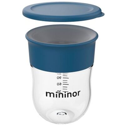 MININOR Tréninkový hrneček 220 ml Blue Whale MININOR Tréninkový hrneček 220 ml Blue Whale