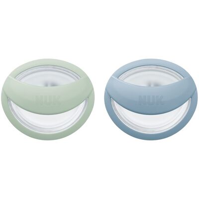 NUK Perfect Match dudlík 0-6m GREEN/BLUE 2ks v boxu NUK Perfect Match dudlík 0-6m GREEN/BLUE 2ks v boxu