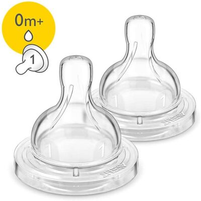 Philips AVENT Dudlík Anti-colic/Classic+ 1 novorozenecký 2ks Philips AVENT Dudlík Anti-colic/Classic+ 1 novorozenecký 2ks