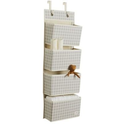 3 SPROUTS Závěsný organizér Recycled Gringham Beige 3 SPROUTS Závěsný organizér Recycled Gringham Beige
