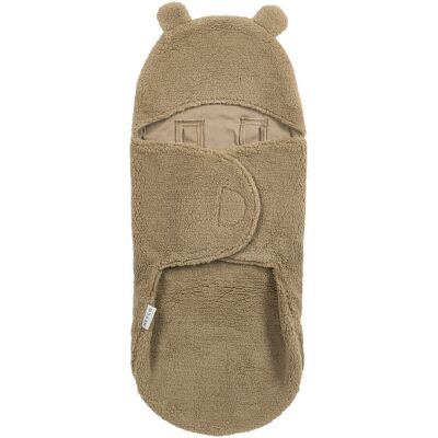 Meyco Zavinovací deka Teddy Bear Brown Meyco Zavinovací deka Teddy Bear Brown
