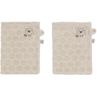 Bebe-Jou Froté žínky Bébé-Jou Tiny Sheep 2ks Bebe-Jou Froté žínky Bébé-Jou Tiny Sheep 2ks
