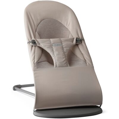 BABYBJORN BabyBjörn lehátko Balance SOFT Tri-Fabric Woven/Jersey SAND Grey BABYBJORN BabyBjörn lehátko Balance SOFT Tri-Fabric Woven/Jersey SAND Grey