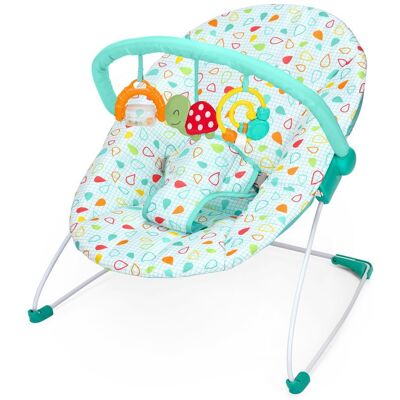 BRIGHT STARTS Lehátko s hračkami Colorful Confetti™ Bouncer, 0m+ BRIGHT STARTS Lehátko s hračkami Colorful Confetti™ Bouncer, 0m+