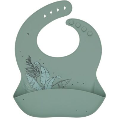 KikkaBoo Bryndák s kapsou Platinum Silicone Flora Sage KikkaBoo Bryndák s kapsou Platinum Silicone Flora Sage