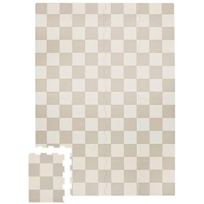 3 SPROUTS Pěnová hrací podložka Checkerboard/Beige 3 SPROUTS Pěnová hrací podložka Checkerboard/Beige