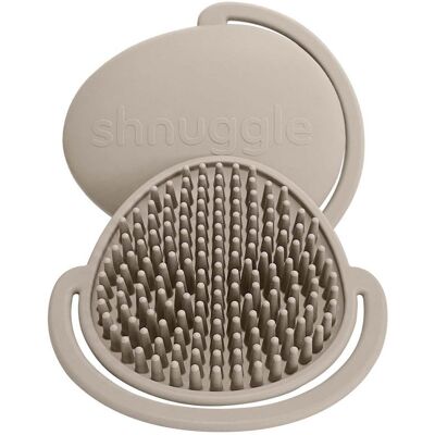SHNUGGLE Dětský kartáč - Taupe SHNUGGLE Dětský kartáč - Taupe