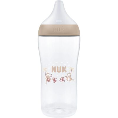 NUK Perfect Match láhev s kontrolou teploty XL MONKEY 360 ml NUK Perfect Match láhev s kontrolou teploty XL MONKEY 360 ml