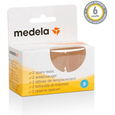 Medela Dudlíky na lahve S - 2 ks Medela Dudlíky na lahve S - 2 ks