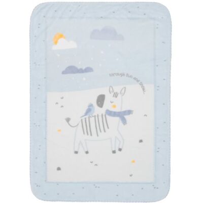 KikkaBoo Dětská deka Super Soft 140x110 cm Stripy Friends KikkaBoo Dětská deka Super Soft 140x110 cm Stripy Friends