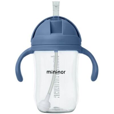 MININOR Lahev s brčkem Tritan 330 ml Blue Whale MININOR Lahev s brčkem Tritan 330 ml Blue Whale