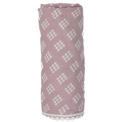 LODGER Swaddler Tribe Muslin Rose LODGER Swaddler Tribe Muslin Rose