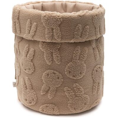 Jollein Košík úložný Miffy Jacquard Teddy Biscuit Jollein Košík úložný Miffy Jacquard Teddy Biscuit