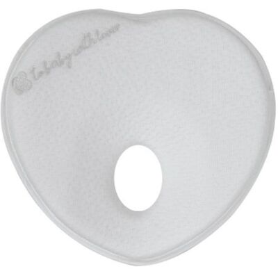 KikkaBoo Ergonomický polštářek z paměťové pěny Heart Airknit Grey KikkaBoo Ergonomický polštářek z paměťové pěny Heart Airknit Grey