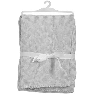 Baby Dan BabyDan double-fleecová deka NEW - světle šedá Baby Dan BabyDan double-fleecová deka NEW - světle šedá