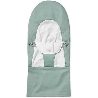 BABYBJÖRN BABYBJORN Babybjorn potah na lehátko Light Sage/Grey jersey Woven BABYBJÖRN BABYBJORN Babybjorn potah na lehátko Light Sage/Grey jersey Woven