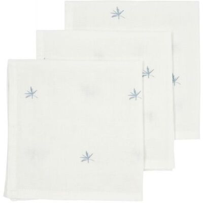 Meyco Bambusová plena-žínka 30x30cm 3-balení Ibiza - Denim Meyco Bambusová plena-žínka 30x30cm 3-balení Ibiza - Denim