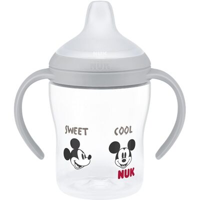 NUK Perfect Match láhev učení Disney Mickey Mouse šedá 150 ml NUK Perfect Match láhev učení Disney Mickey Mouse šedá 150 ml
