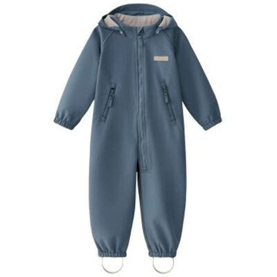 LEOKID Softshellová kombinéza Lilo Storm Blue vel. 80 LEOKID Softshellová kombinéza Lilo Storm Blue vel. 80