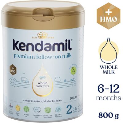 Kendamil Premium 2 HMO+ kojenecké mléko - Výživa kojenců Kendamil Premium 2 HMO+ kojenecké mléko - Výživa kojenců