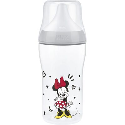 NUK Perfect Match láhev s kontrolou teploty Disney Mickey GREY 260ml NUK Perfect Match láhev s kontrolou teploty Disney Mickey GREY 260ml