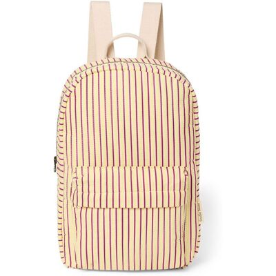 Studio Noos Poplin Midi BACKPACK batůžek přední kapsa Butter Yellow Stripped Studio Noos Poplin Midi BACKPACK batůžek přední kapsa Butter Yellow Stripped