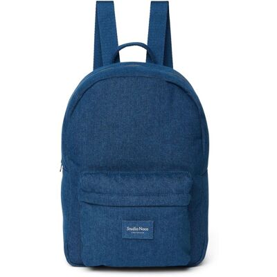 Studio Noos Denim Midi BACKPACK - batůžek Dark Blue Studio Noos Denim Midi BACKPACK - batůžek Dark Blue