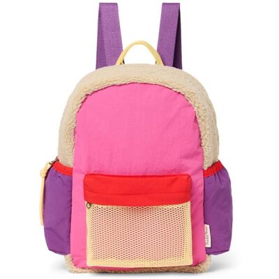 Studio Noos Patchwork Midi BACKPACK - batůžek Bright pink Studio Noos Patchwork Midi BACKPACK - batůžek Bright pink