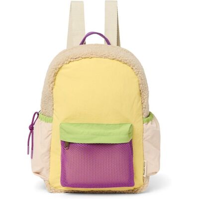 Studio Noos Patchwork Midi BACKPACK - batůžek Butter Yellow Studio Noos Patchwork Midi BACKPACK - batůžek Butter Yellow