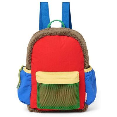 Studio Noos Patchwork Midi BACKPACK - batůžek Fiery red Studio Noos Patchwork Midi BACKPACK - batůžek Fiery red