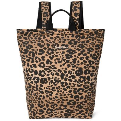 STUDIO NOOS Puffy Adult batoh Brown Leopard STUDIO NOOS Puffy Adult batoh Brown Leopard
