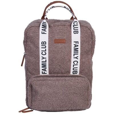 Childhome Přebalovací batoh Family Club Signature Teddy Soft Brown Childhome Přebalovací batoh Family Club Signature Teddy Soft Brown