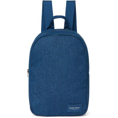 Studio Noos Denim Mini BACKPACK - batůžek Dark Blue Studio Noos Denim Mini BACKPACK - batůžek Dark Blue