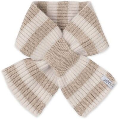 LODGER Šála Stripe Merino Beige LODGER Šála Stripe Merino Beige